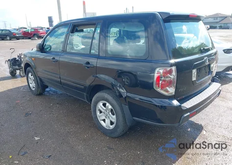 2007 Honda Pilot Lx z USA, uszkodzony, nr VIN 5FNYF28107B021596